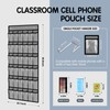 36 Pocket Charts for Classroom Cell Phones, 36 Clear Pocket
