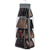 MEZOKUCEL Foldable 8-Pocket Hanging Handbag Organizer - Universal Fit for