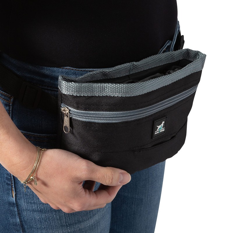 Pounce + Fetch Treat and Training Pouch | Dimensions: 8.5"x