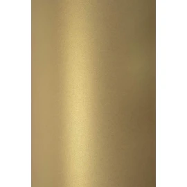 Sirio Pearl Gold Pearlescent Paper DIN A5 148 x 210 mm 125 g Pearlescent Paper Metallic Effect Glossy Paper Pearl Paper Gold Glossy for Wedding Birthday Christening Christmas Pack of 100
