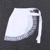 BESTonZON Waist Apron Cotton Lace Short Apron with Pockets for