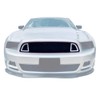 Front Bumper Hood Grill With White DRL LED Light Fits