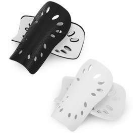 Adegari Soccer Shin Guards for Kids Youth, 2 Pairs Breathable Shin Pads for Boys Girls Teens Adults, Lightweight Football Equipment Cushion Protection for Men Women