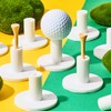 10 Set Golf Rubber Tee Holder Set for Driving Range