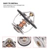 Engine Thermostat 71℃ 600‑421‑6310 Replacement for Komatsu D53A‑17 D53P‑17 D31P‑18A