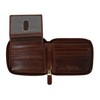 Mancini Boulder Leather RFID Secure Zippered Wallet with Removable Passcase,