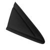 Rearview Triangle Molding Cover Black Front Mirror Side Corner Triangle