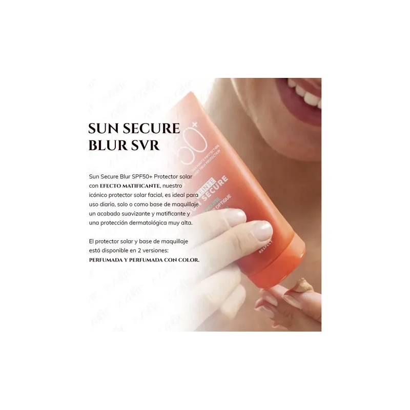 Protector Solar Mineral Svr Sun Secure Blur Teinte