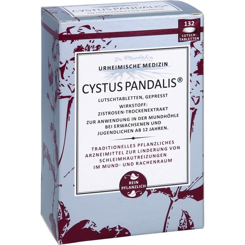 Cystus Pandalis Lozenges.
