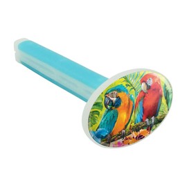 Colorful Tropical Rainforest Parrots Car Air Freshener Vent Clip