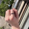 ZHUOXING Anime Ring - Tanjirou Cosplay Anime Adjustable Open Rings