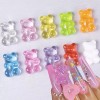 Oso Resina 3d Kawaii P Decoración D Uñas 8 U