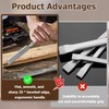 Generico 32mm Wood Chisel with Flat Blade in High Quality