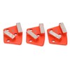 3Pcs Diamond Grinding Shoes Trapezoid Concrete Aggreesive Cutting 2 Long