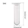 CMJ™ 10 x 5ml Clear Plastic Test Tube Centrifuge Vial