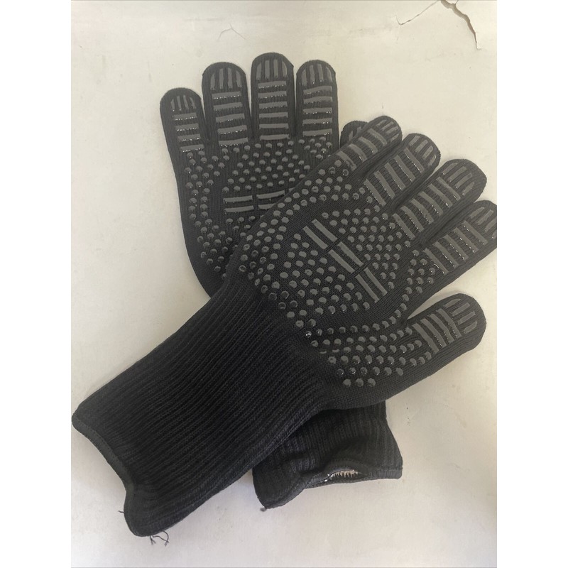 Kitchen BBQ Grill Gloves Heat Resistant Extreme Heat