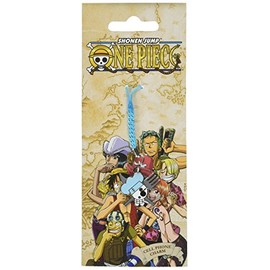 One Piece Onepiece Sanji Jolly Roger Skull Metal Cellphone Charm Anime Keychain