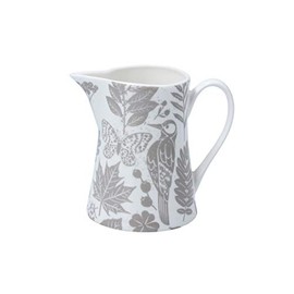 Gisela Graham Grey Butterfly and Leaf Jug (Small)
