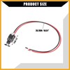 Partuto Car Side Marker Pigtail Connector Harness for Dodge Charger