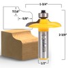 YONICO Cabinet Door Edge Router Bits Ogee Euro Style 1/2-Inch
