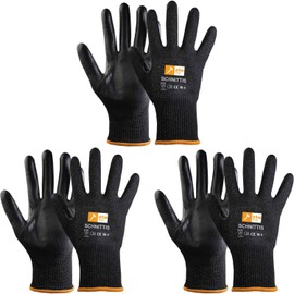 Zite Tools 3 Pairs of Cut Protection Gloves Children - Protective Gloves for Carving and More - EN388 Level 5/5 - Size 5