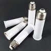 E26 Socket Extender,12CM/4.72 Inch Socket Extension Adapter,Lamp Holder Adapter (4