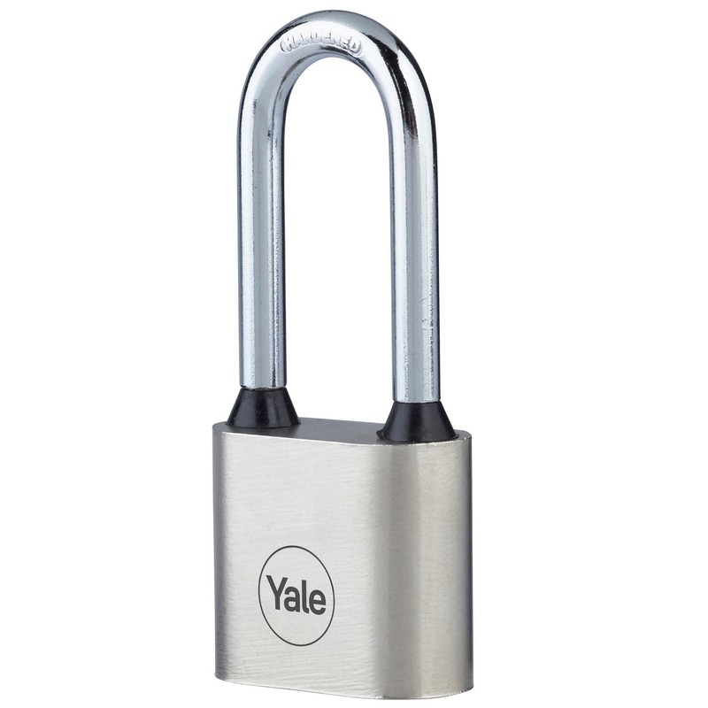 Yale - Y112/30/137/1 Eisenscheibe Vorhängeschloss 30 mm - Nickel plattiert