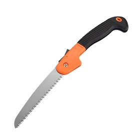 Fancial 8 Inch Heavy Duty Pruning Saw, Folding Hand Saw with SK5 Curved Blade, Triple Cut Razor Teeth for Tree Timber Cutting Camping Gardening Work, Hiking, Landscaping, Tree Pruning