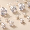 Senteria 925 Sterling Silver Stud Earrings Set Hypoallergenic Small Stud
