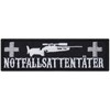 Emergency Sat Tunter MG Sew-On Patch Paramedic Iron-On Tactical Morale