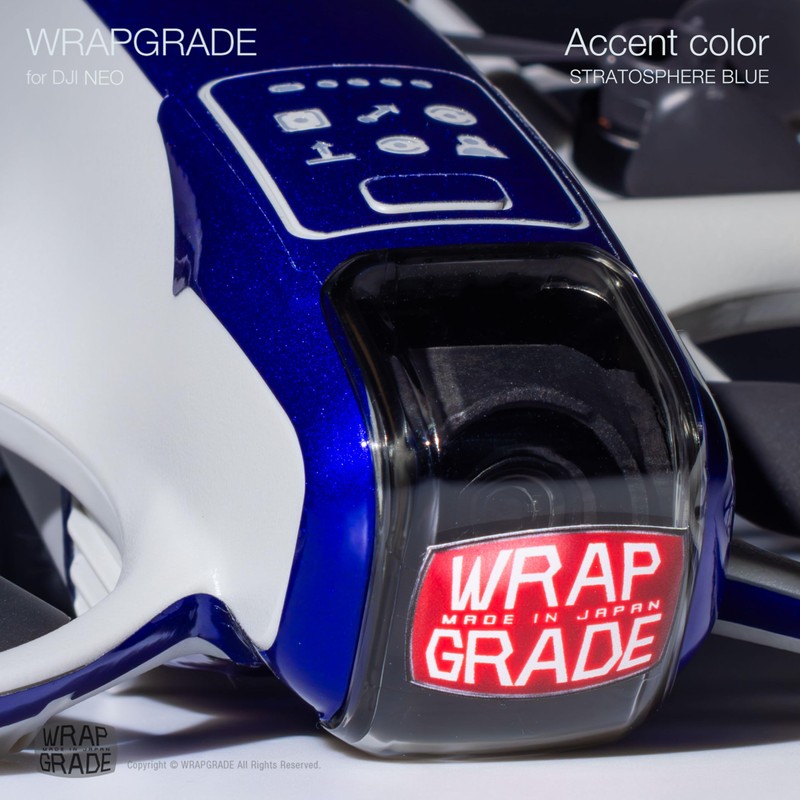 Wrapgrade for DJI NEO Accent Color Sticker (Stratosphere Blue)