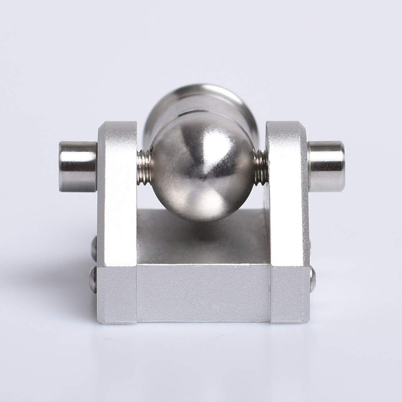 EASYANT Mini cañón de metal de escritorio de acero inoxidable,