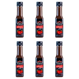 Mexico Lindo Habanero Hot Sauce Xxxtra Hot | 83,200 Scoville Level | Mix of Habanero, Tatemados & Spices | Perfect for Quesadillas, Soups & Nachos | 5 Fl Oz Bottles (Pack of 6)