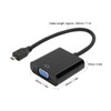 Adaptador Micro HDMI a VGA, adaptador convertidor de video Micro