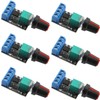 VISSQH 6 pcs PWM Motor Speed Controller,5V 12V 10A Motor