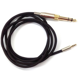 6.35mm/3.5mm male to 2.5mm male Replacement Audio upgrade Cable For Bose oe2 oe2i Headphones 1.2m