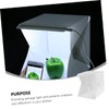 KICHOUSE Portable Photo Studio Box 20cm Led Light Box Mini