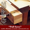 SUIZAN Ryoba Double Edge Saw 9.5" - Professional Japanese Pullsaw