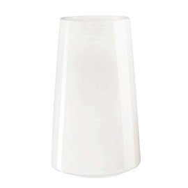 ASA 9307005 Vase, Keramik, Weiss/opulenter Garten
