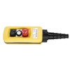 Industrial Push Button Switch with Emergency Stop Crane Hoist Pendant