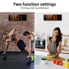 Koolertron Digital Wall Clock, 13-inch Large Display, LED Digital Clock