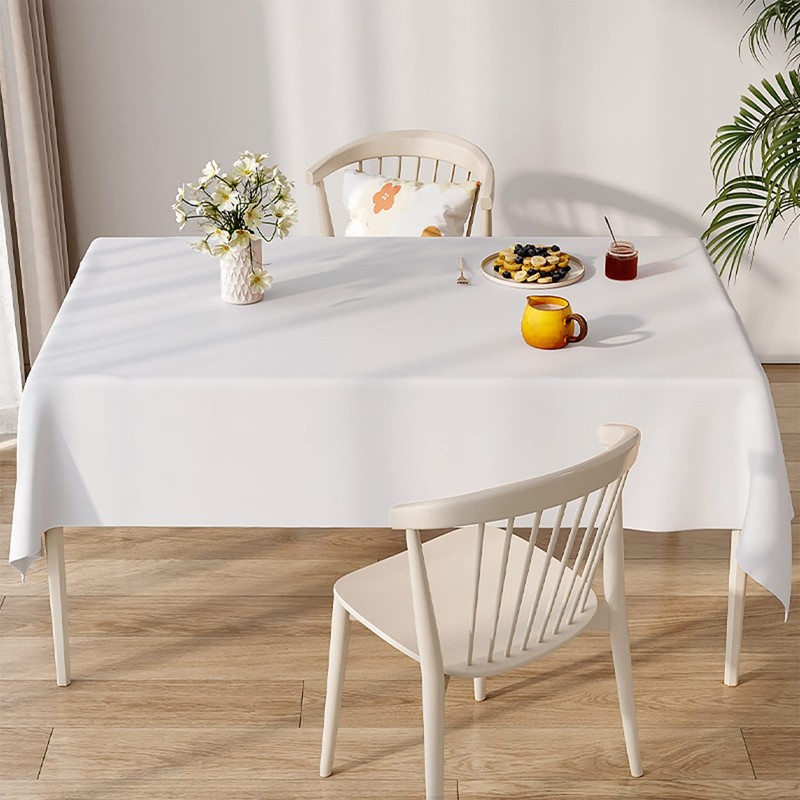 Newthinking PVC Table Cloth Wipe Clean Tablecloth Plastic Waterproof Table