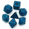 Cusdie 7Pcs/Set DND Dice Set D&D Polyhedral Dice for TTRPG