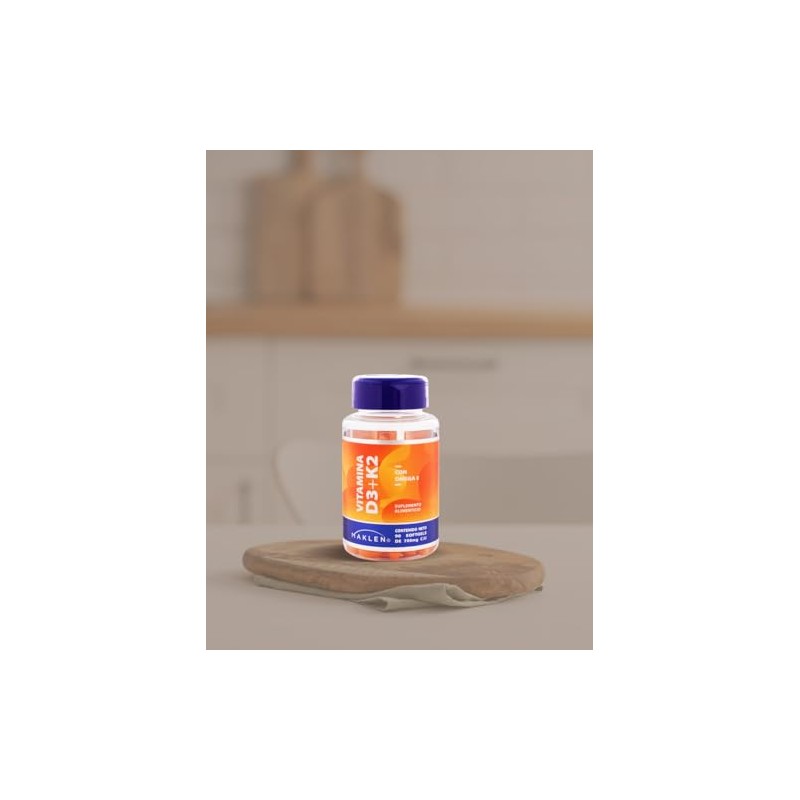 D3 + K2 - Maklen Vitamina D3 con K2 y