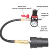 DPTOOL Turbo System Leakage Tester Turbocharger Air Pressure Guage Cooling