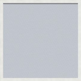 PinPix pin Cork Bulletin Board Made from Canvas, Lux Stripes Soft Blue 24x24 Inches (Completed Size) and Framed in Satin White Frame (PinPix-1674-24x24_FRBW26074)