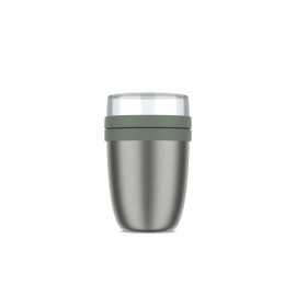 Mepal - Ellipse Thermal Container - Thermal Lunch Pot - Practical Yoghurt Cup & Soup Cup to Take Away - 6-8 Hours Hot & 12 Hours Cold - 500 ml - Nordic Sage