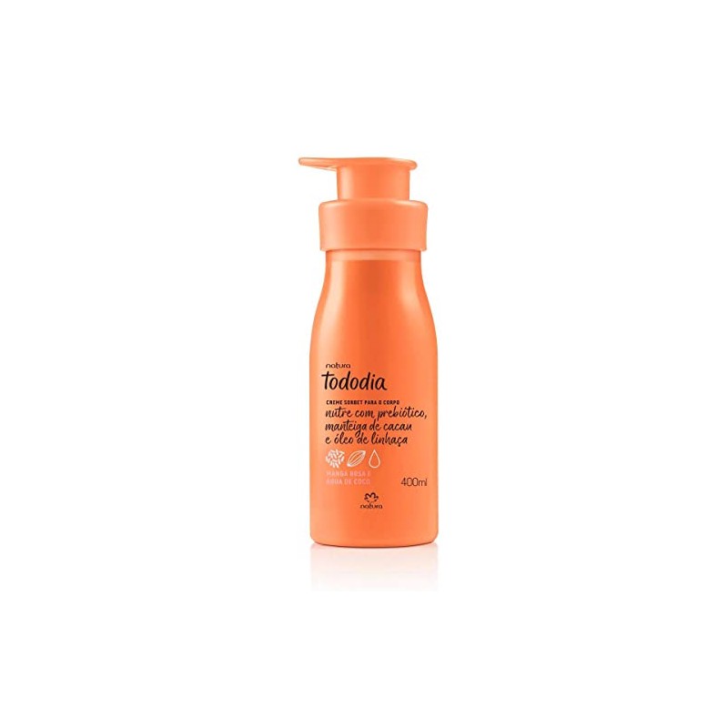 Crema Hidratante Corporal Mango Rosa y Agua De Coco Linha