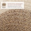 Closet Storage Bins Imitation Rattan Basket Cotton Rope Storage Plant