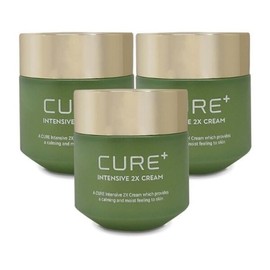 Kim Jeong-moon Aloe Cure Intensive 2X Cream 50g 3 pieces Ss / 김정문알로에 큐어 인텐시브 2X 크림 50g 3개 Ss
